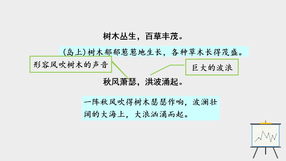 观沧海鄂教版课件ppt模板