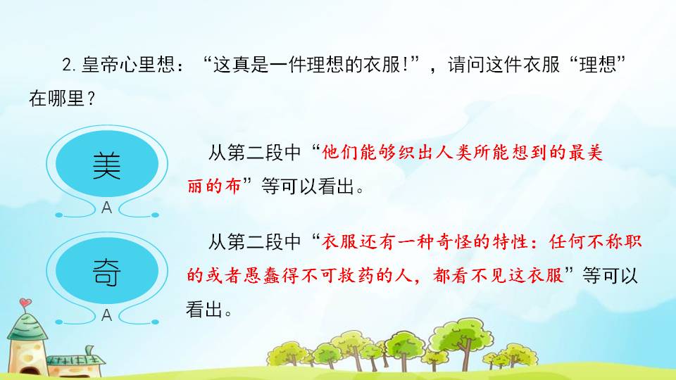 皇帝的新装第一课时ppt模板