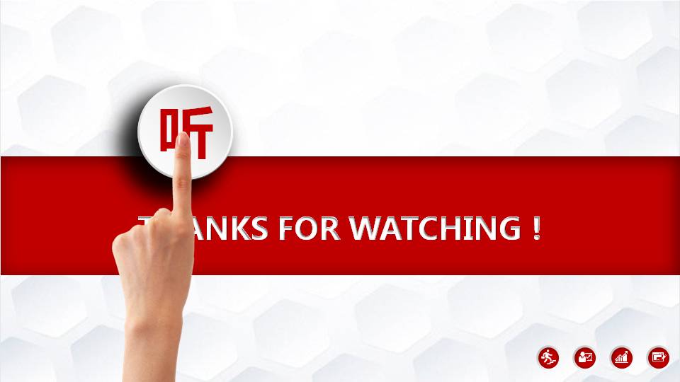 红色微粒体的工作总结ppt模板