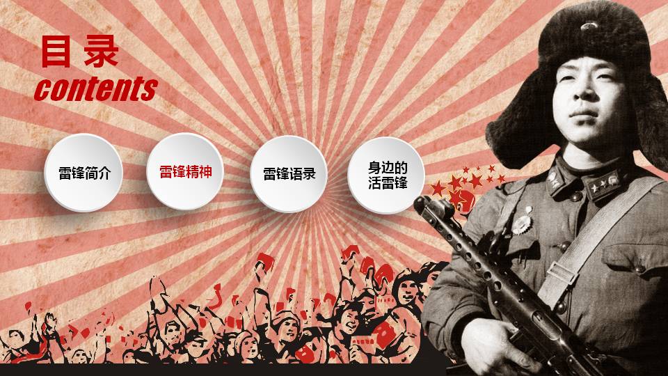 雷锋学习ppt
