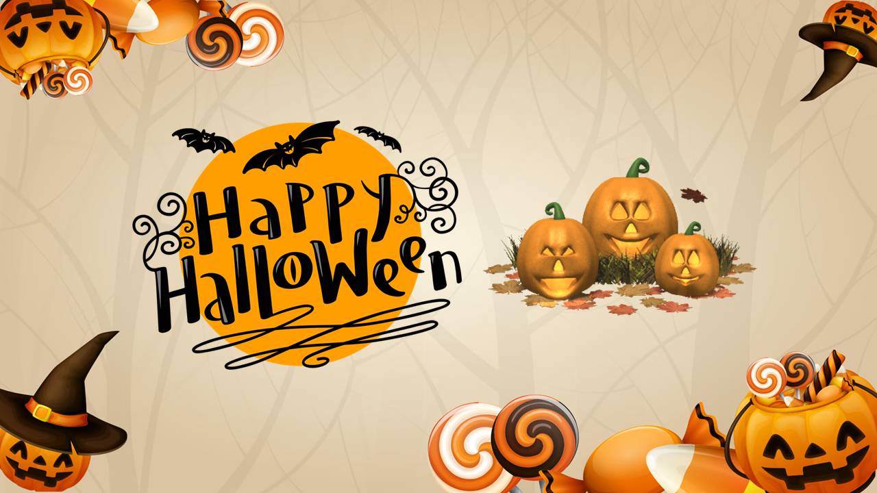 精美万圣节活动ppt模板