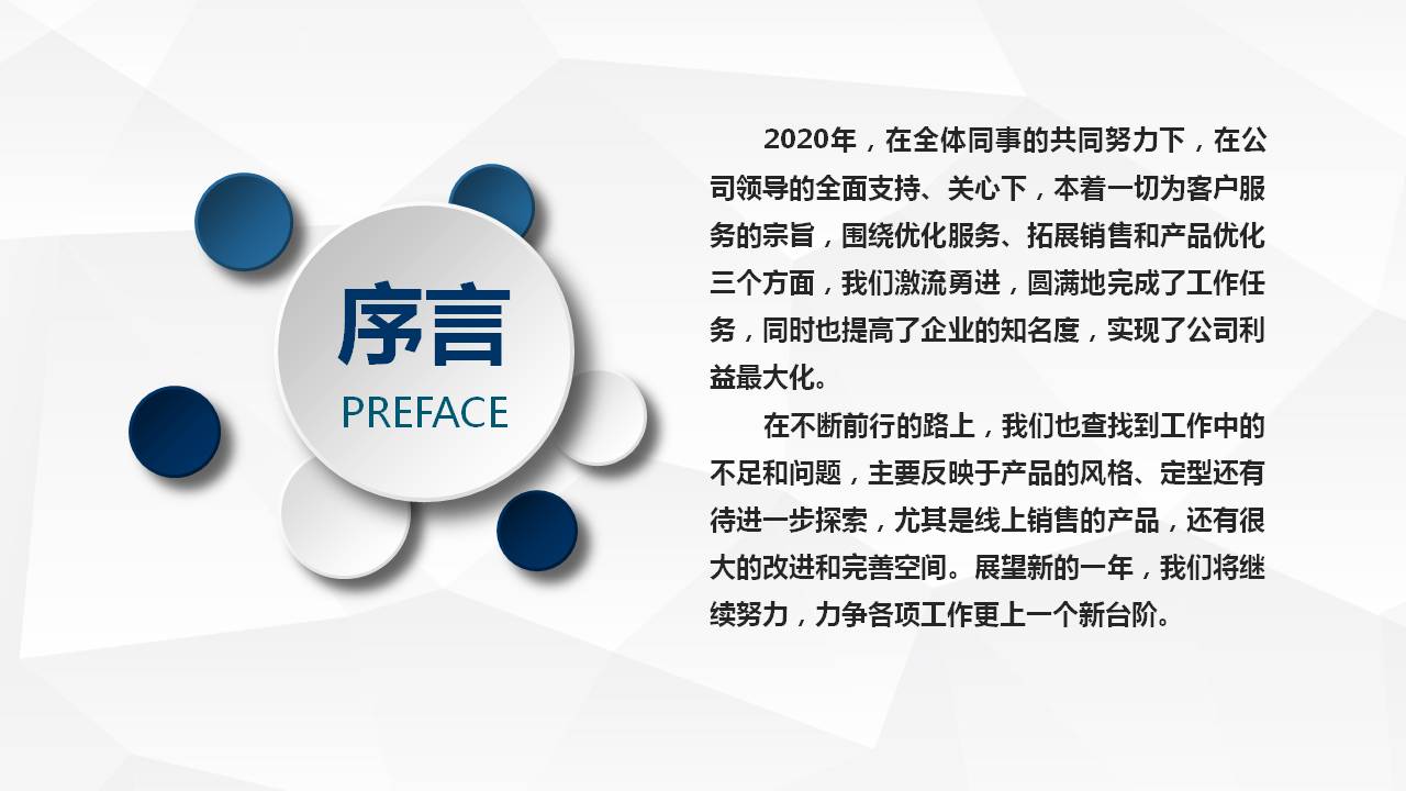 商务微粒体工作ppt模板