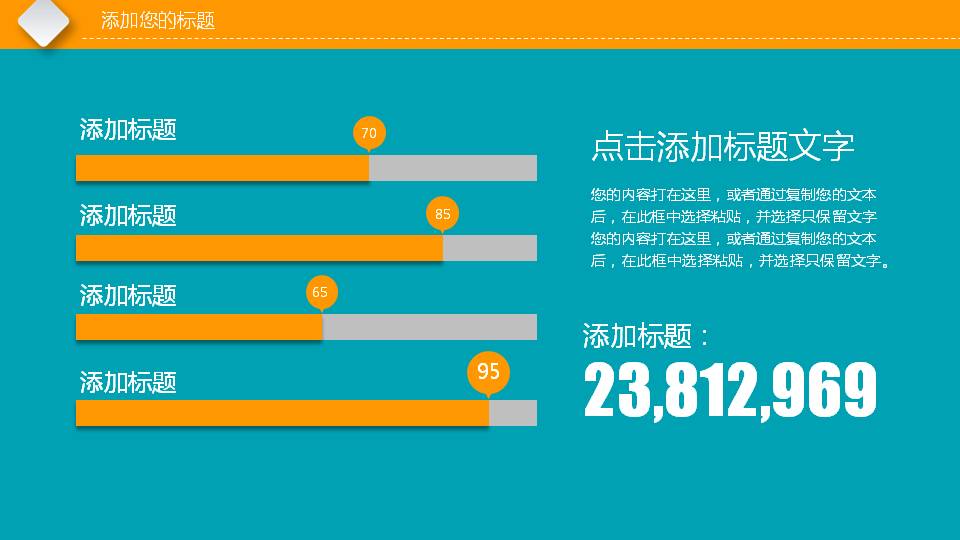 可爱卡通的课件ppt模板