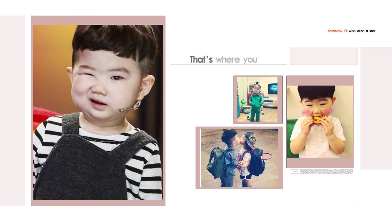 小宝宝成长纪念册的ppt模板