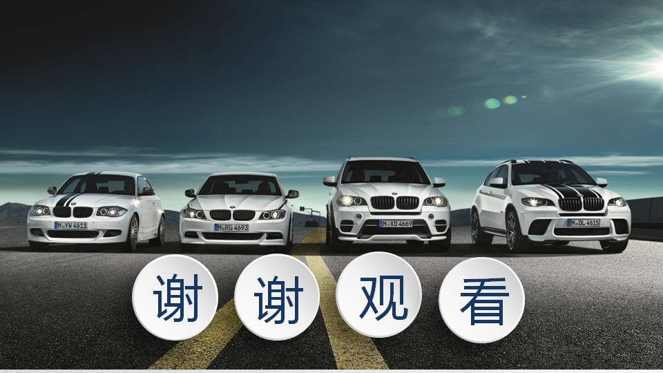 汽车主题营销计划ppt模板