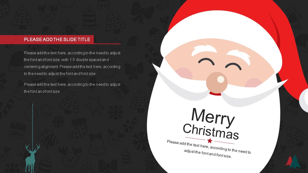 圣诞节ppt模板动态