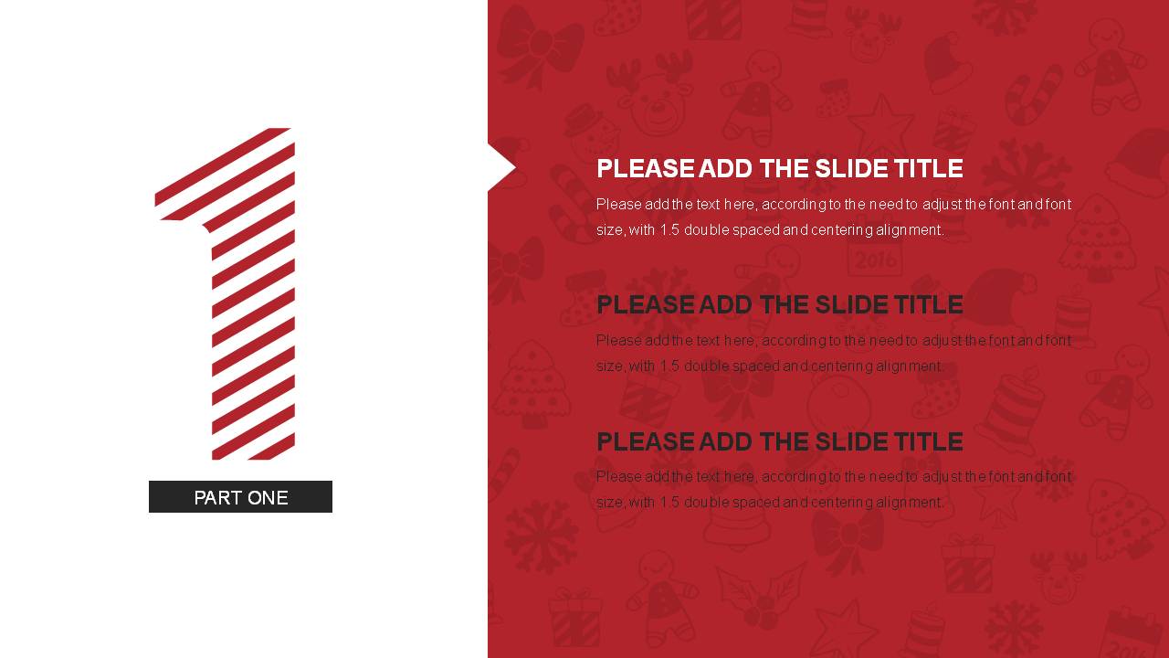 圣诞节ppt模板动态