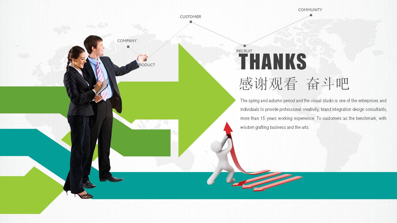 财务数据分析业绩ppt模板