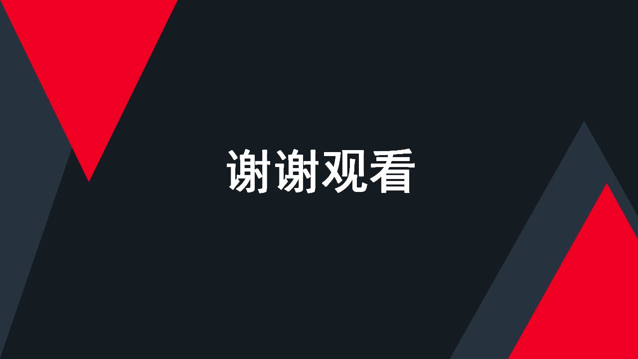 红黑商务通用的ppt模板