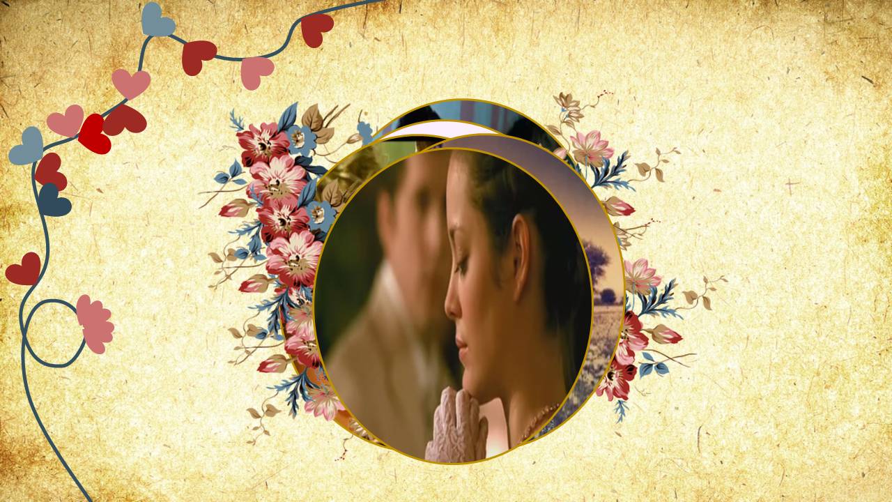 复古婚礼记ppt模板