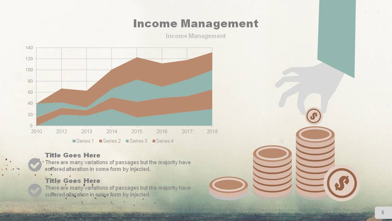 简约风景活动总结ppt模板