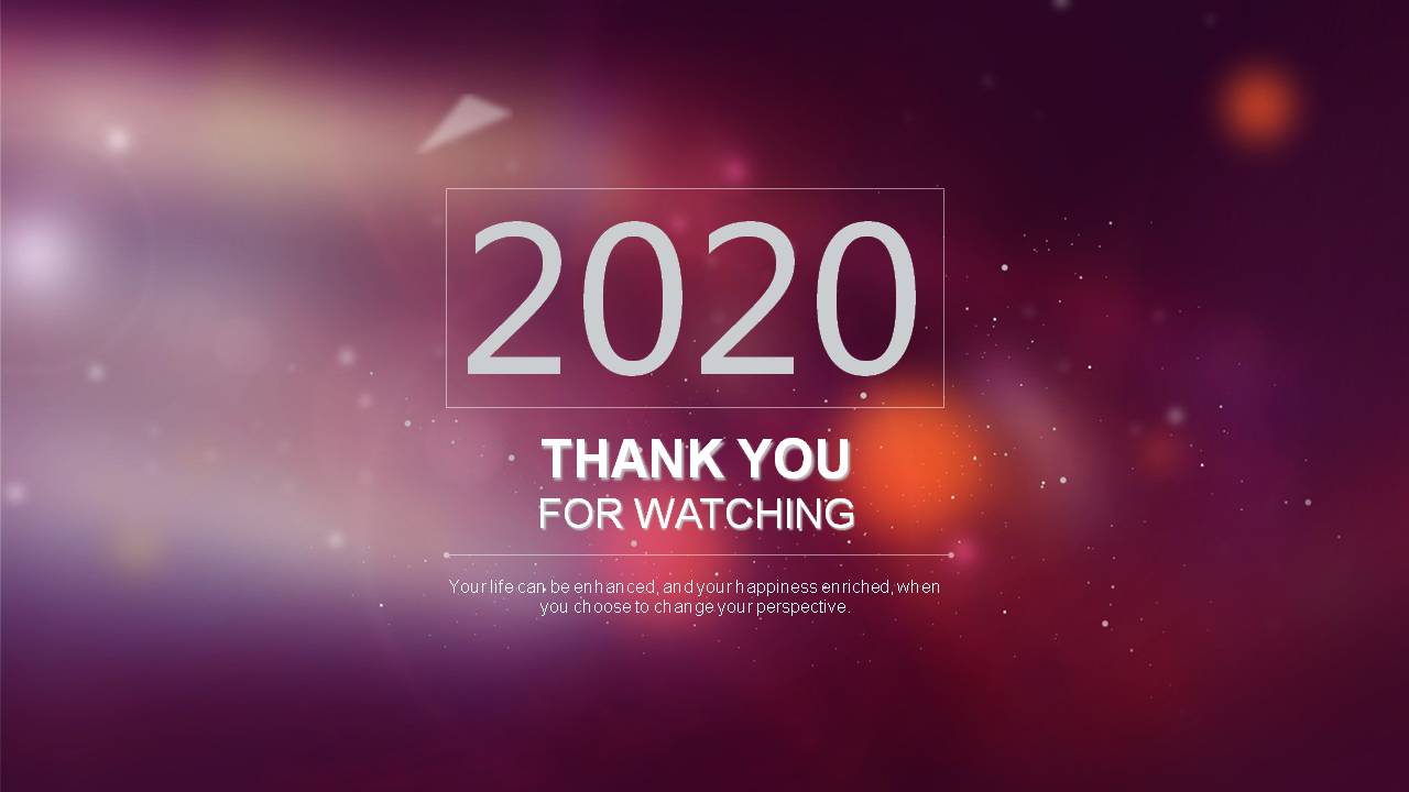 红色炫彩的苹果ios风ppt模板