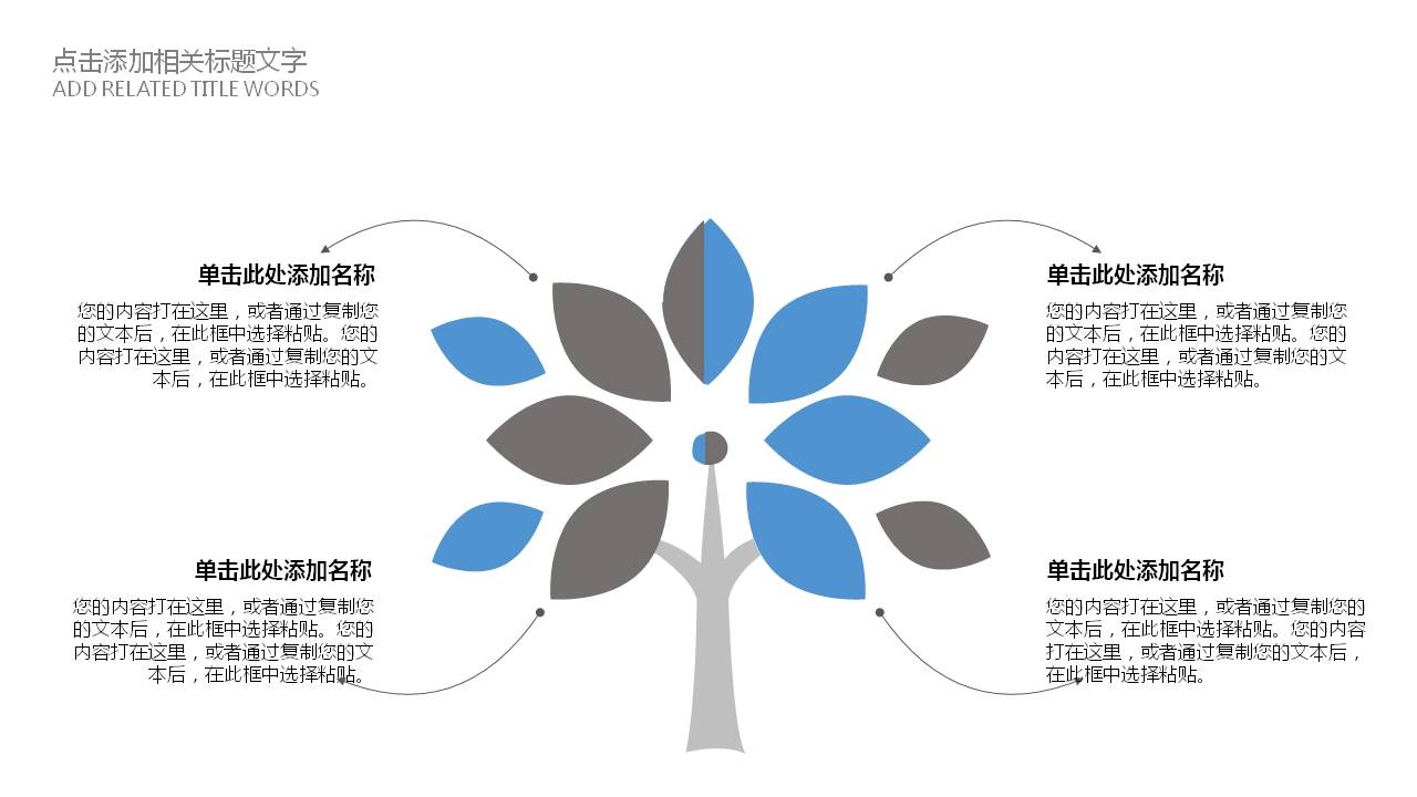 山水枫旅游计划ppt模板