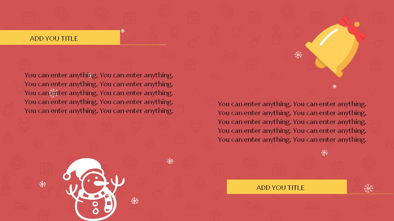 圣诞节庆祝ppt模板