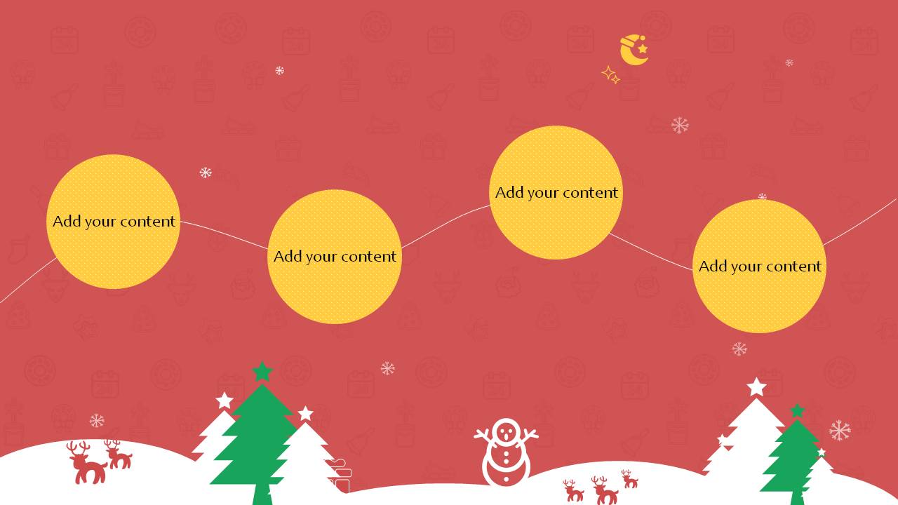 圣诞节庆祝ppt模板
