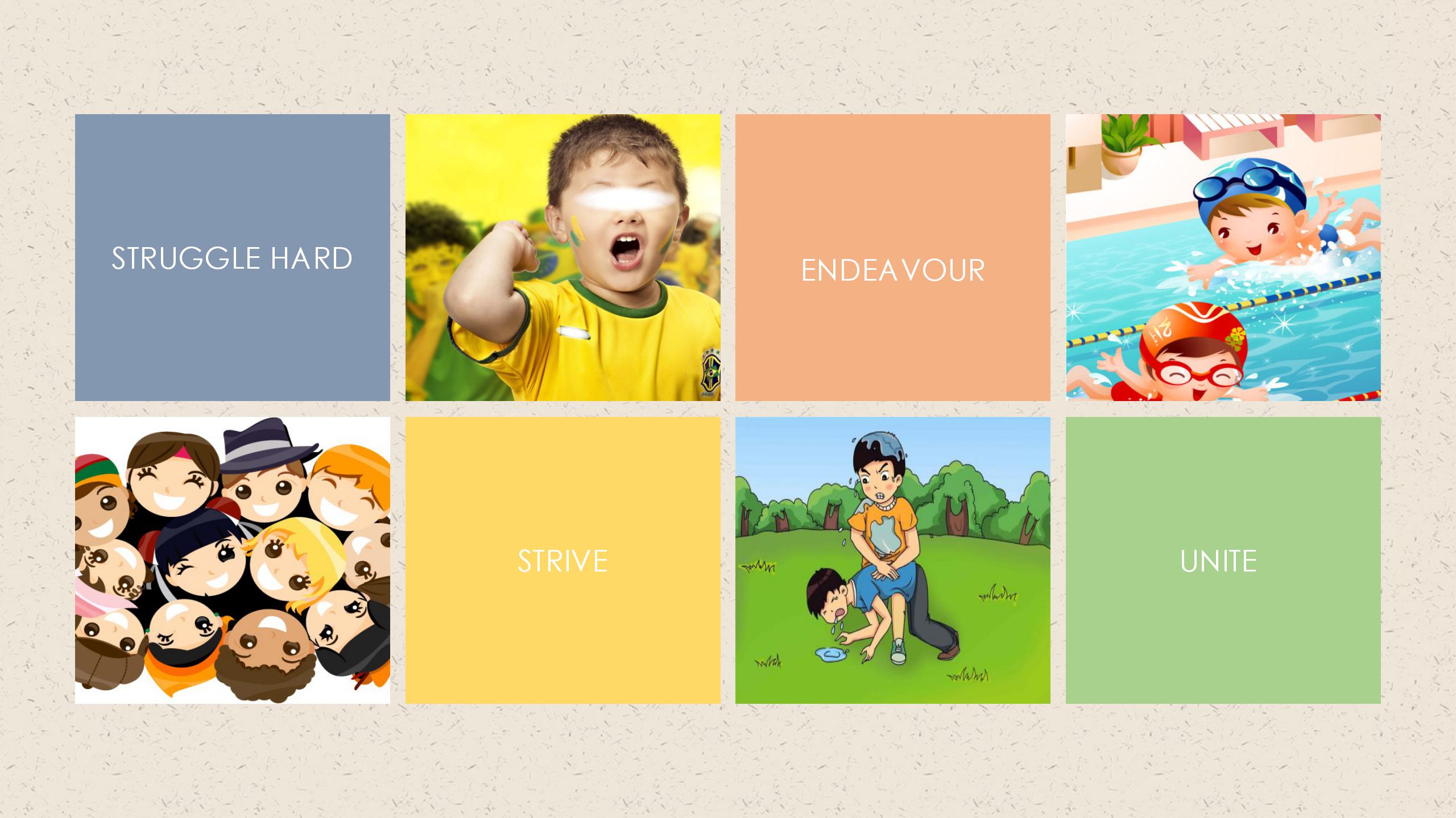 中小学生预防溺水安全教育卡通ppt模板