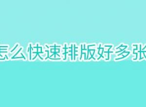 PPT如何快速排版多张图片
