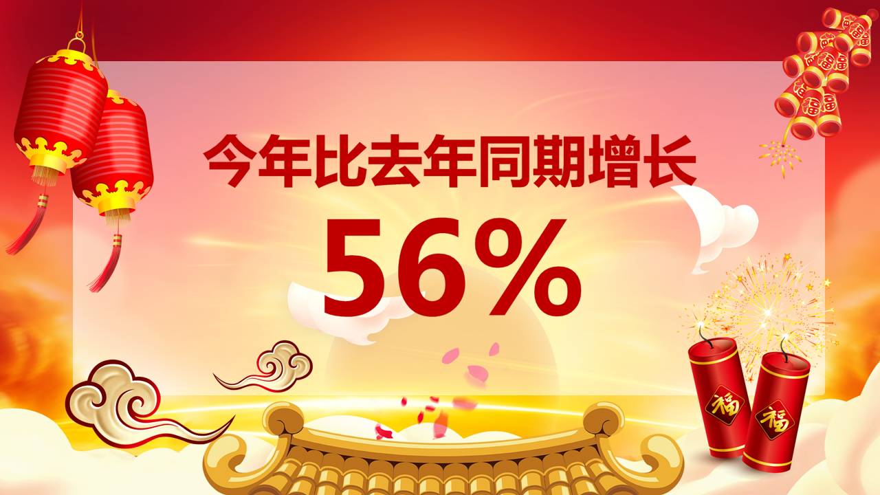 元旦晚会的庆贺ppt模板