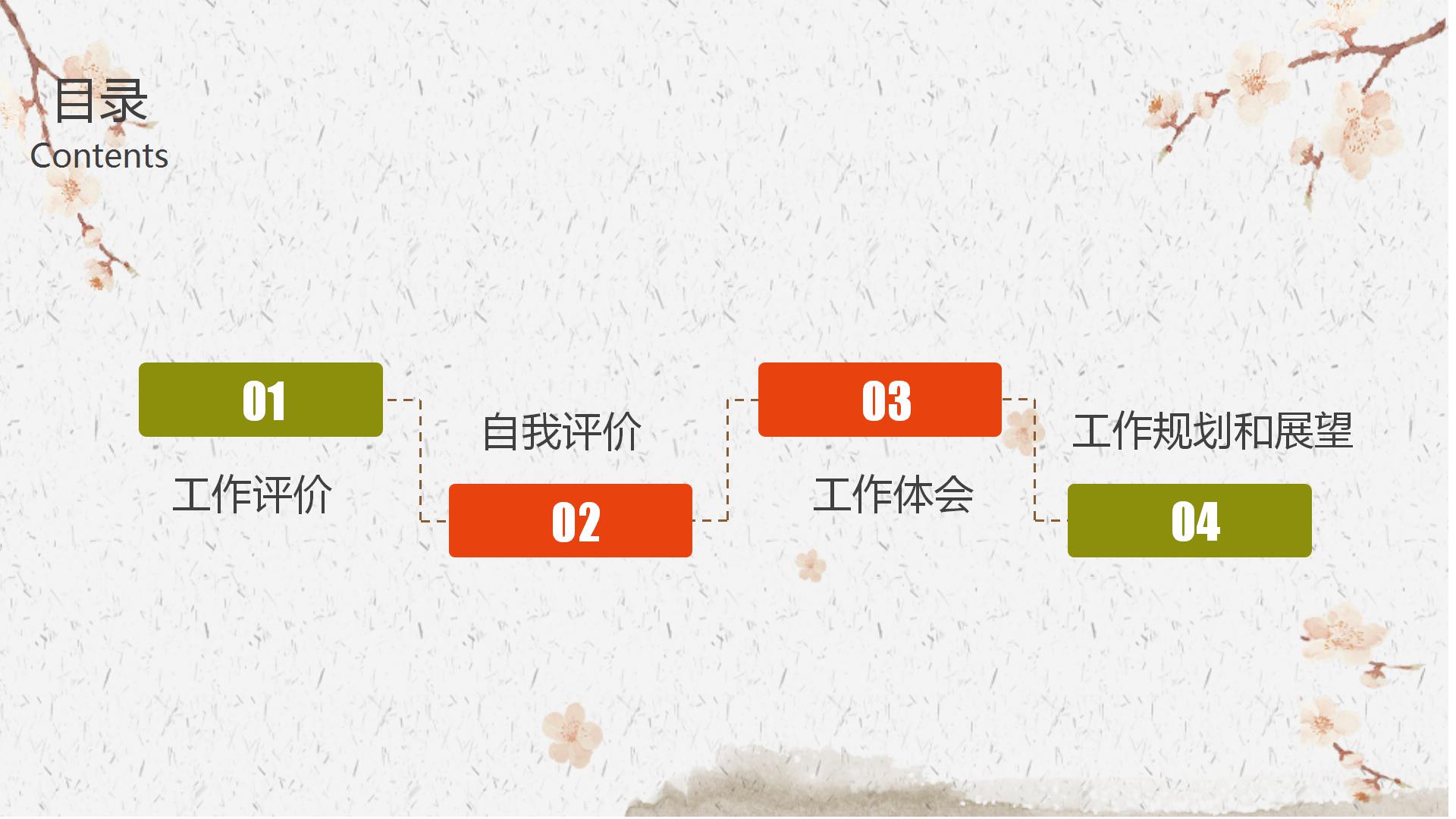 日式和风寿司料理ppt模板