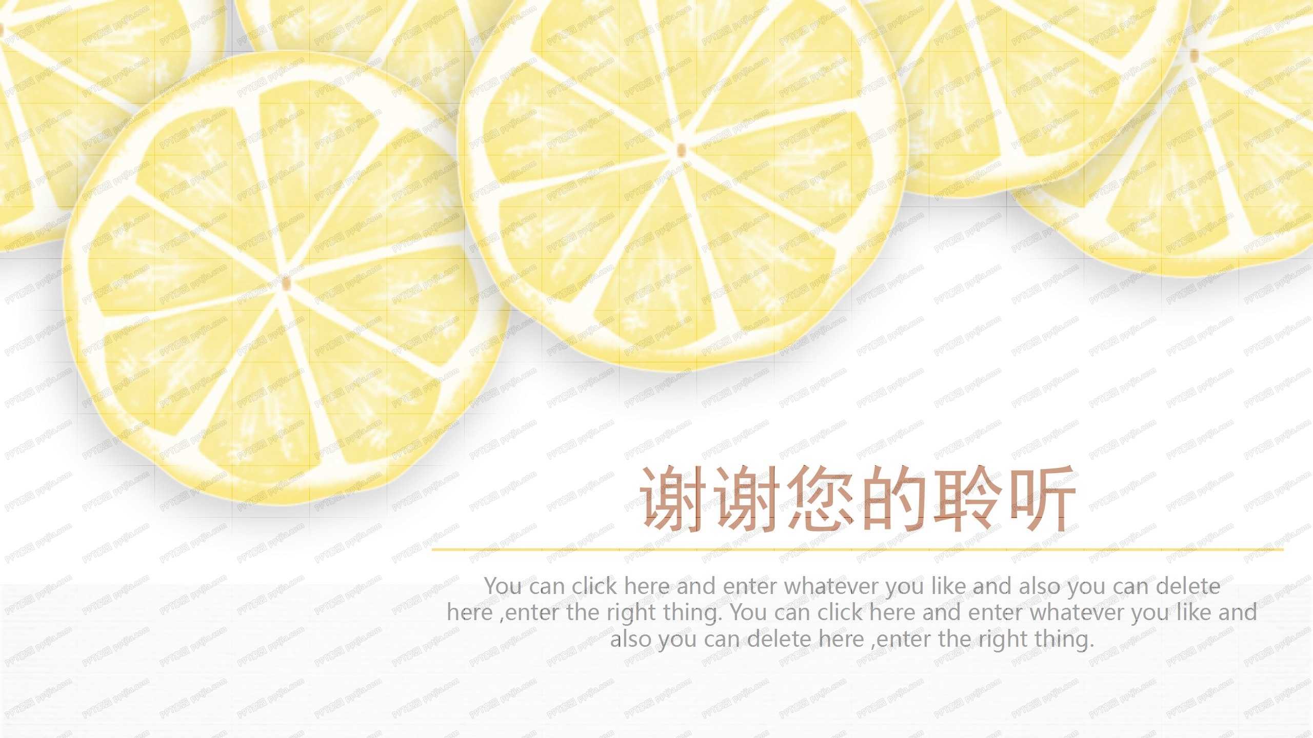 2021素食健康生活运营教育ppt模板