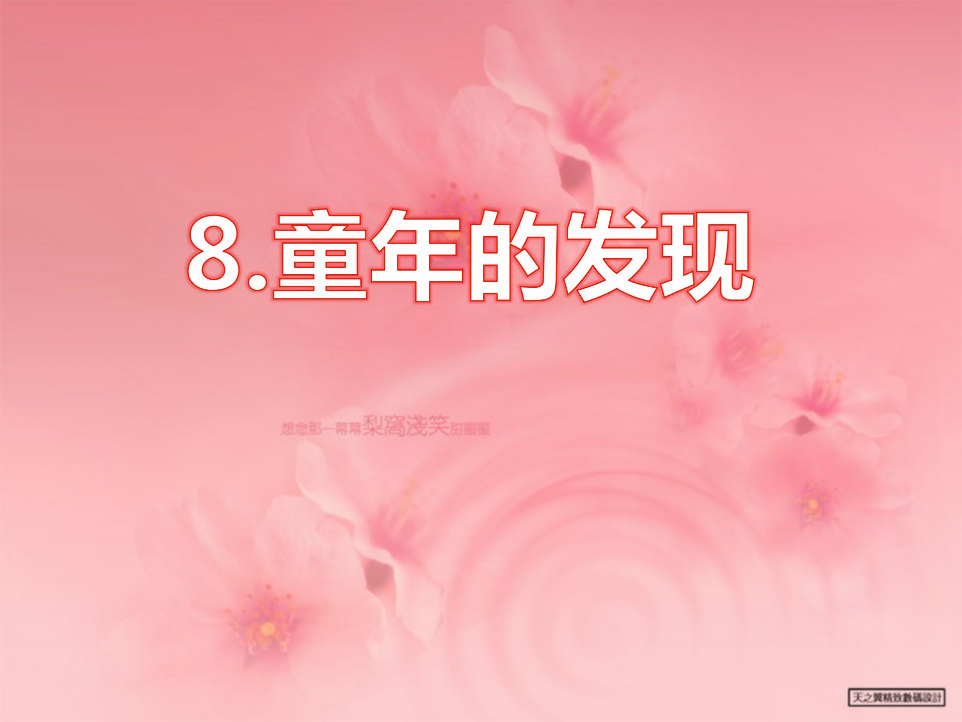 《童年的发现》PPT课件4