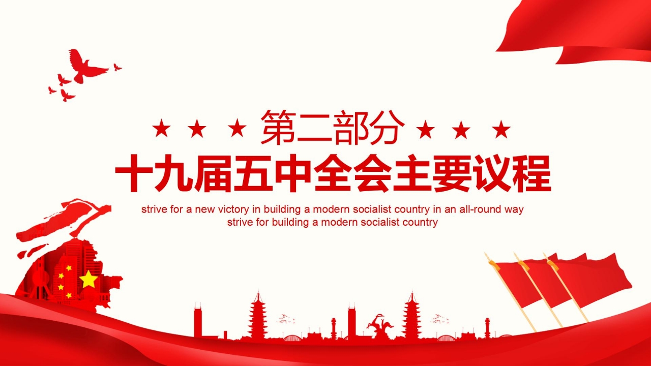 中共会议党课ppt模板