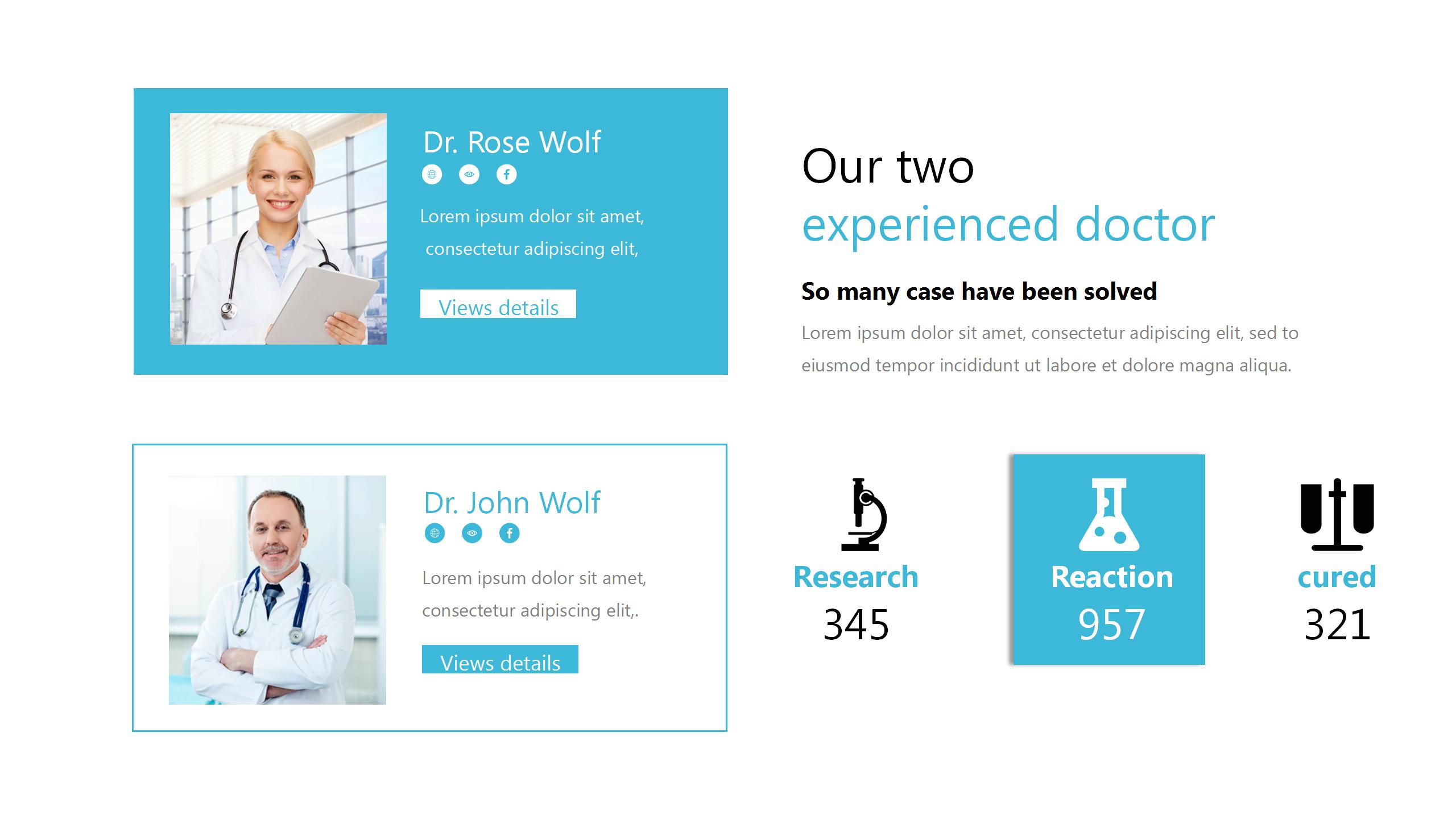 欧美医学护理的ppt模板