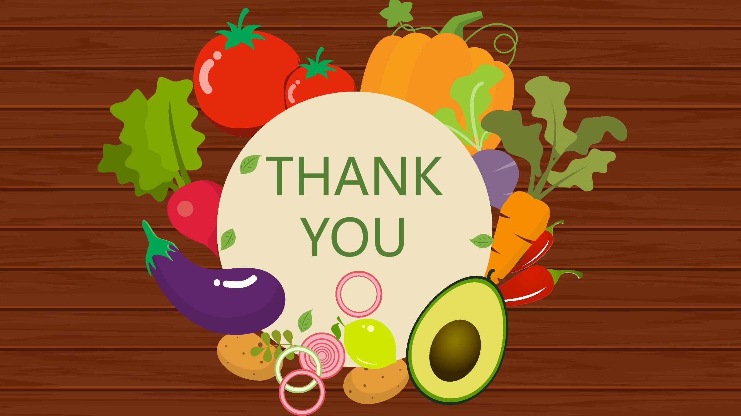 卡通蔬菜水果的ppt模板