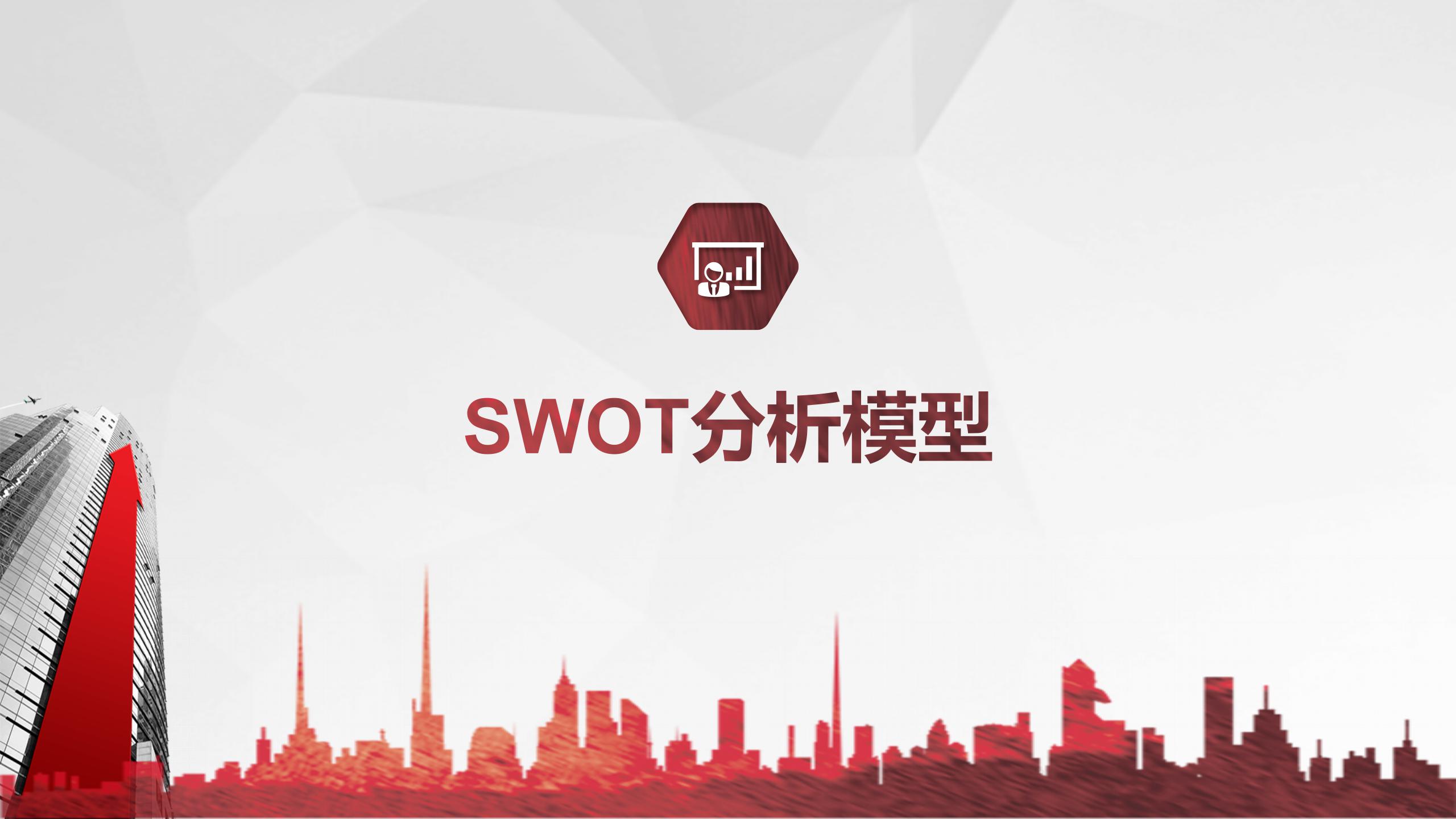 SWOT分析培训网络教育课ppt模板