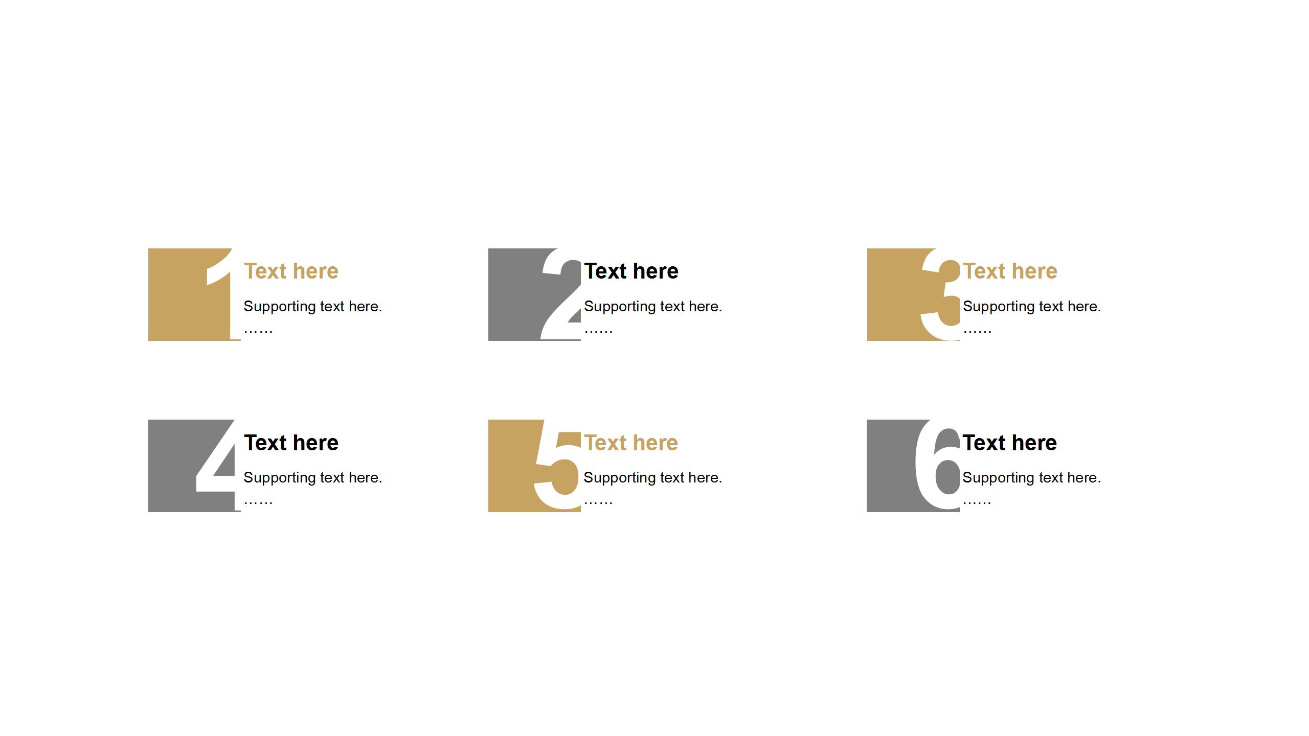 金色高贵的杂志风商务工作ppt模板