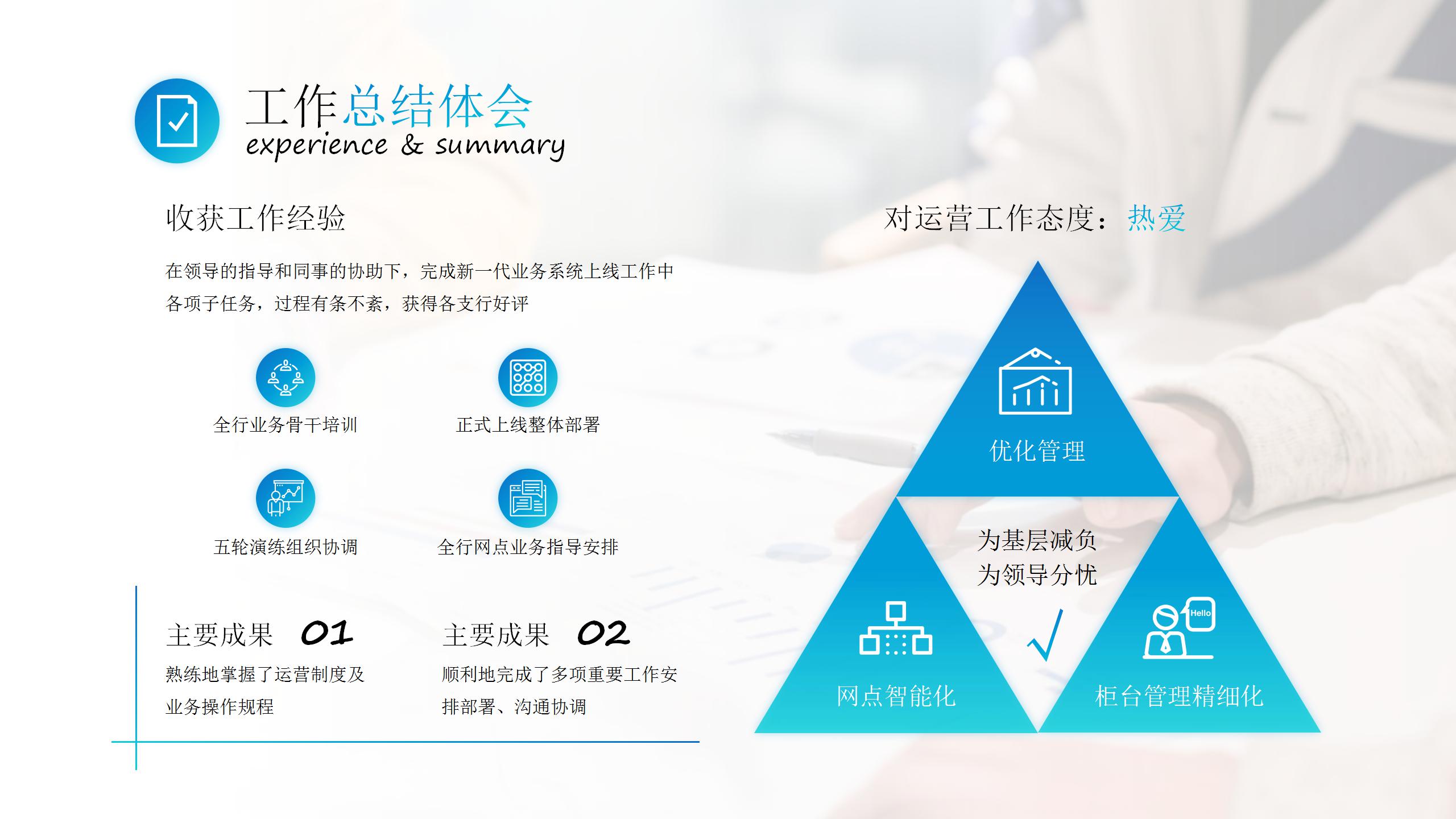 我与企业共同成长竞聘ppt模板