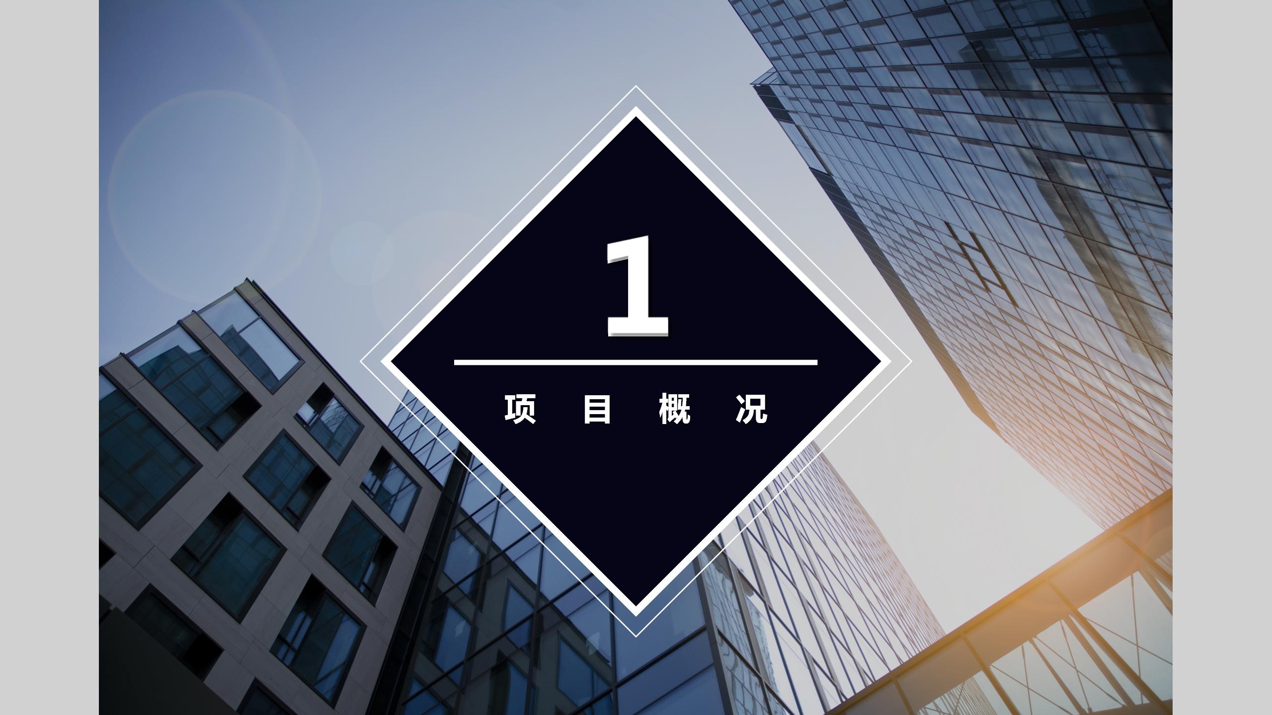 商务风房地产项目策划方案计划书ppt模板