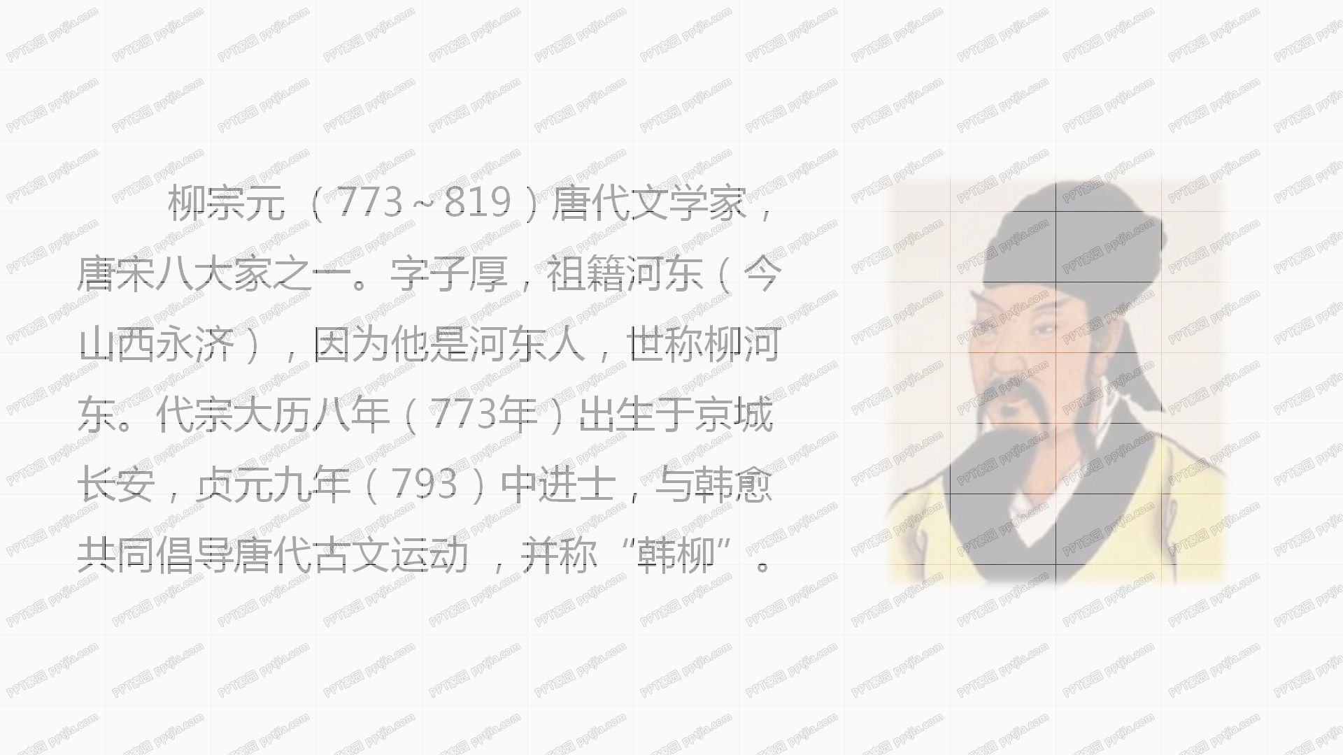 小石潭记的优质授课课件ppt模板