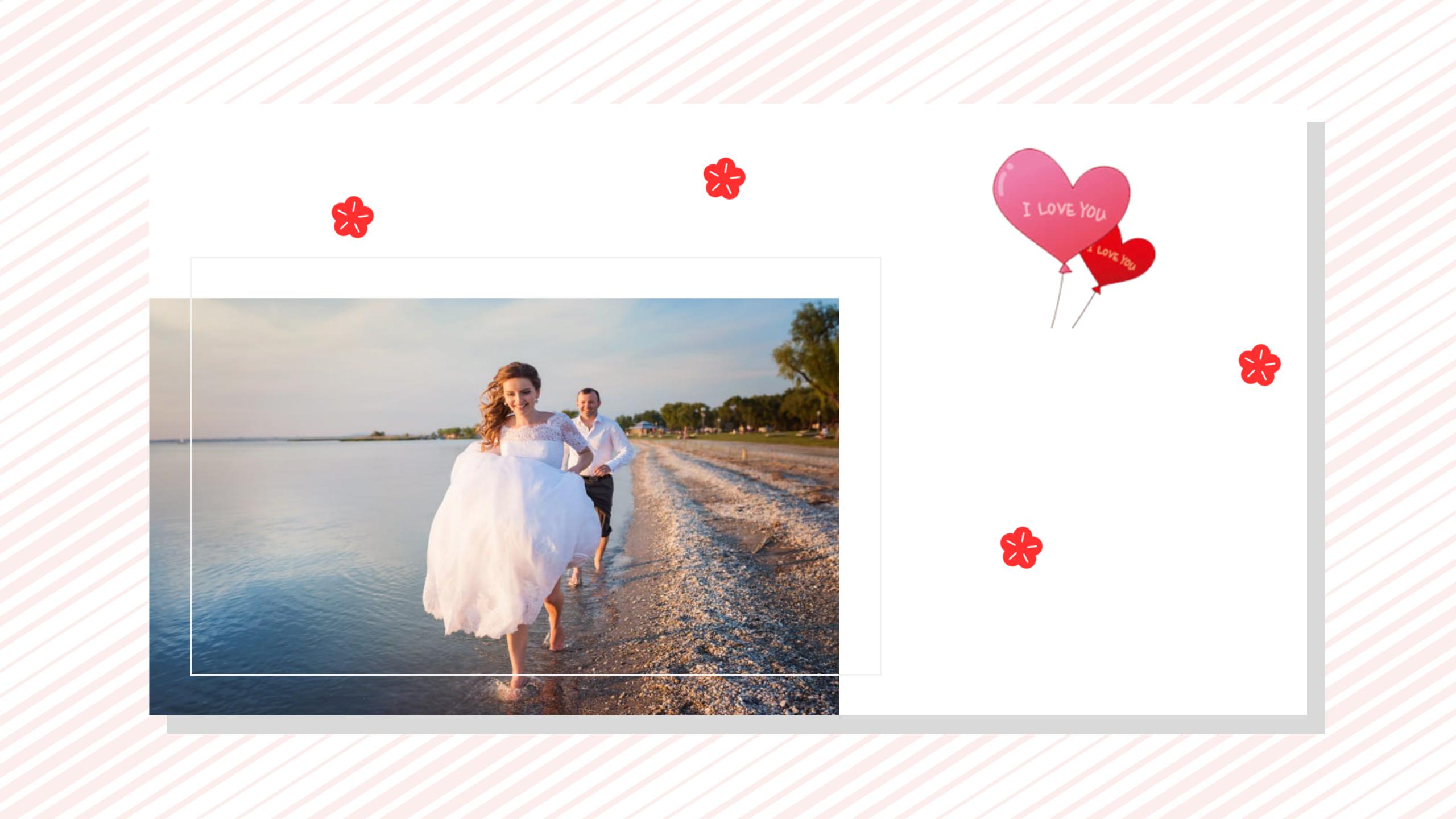 浪漫214情人节的ppt模板