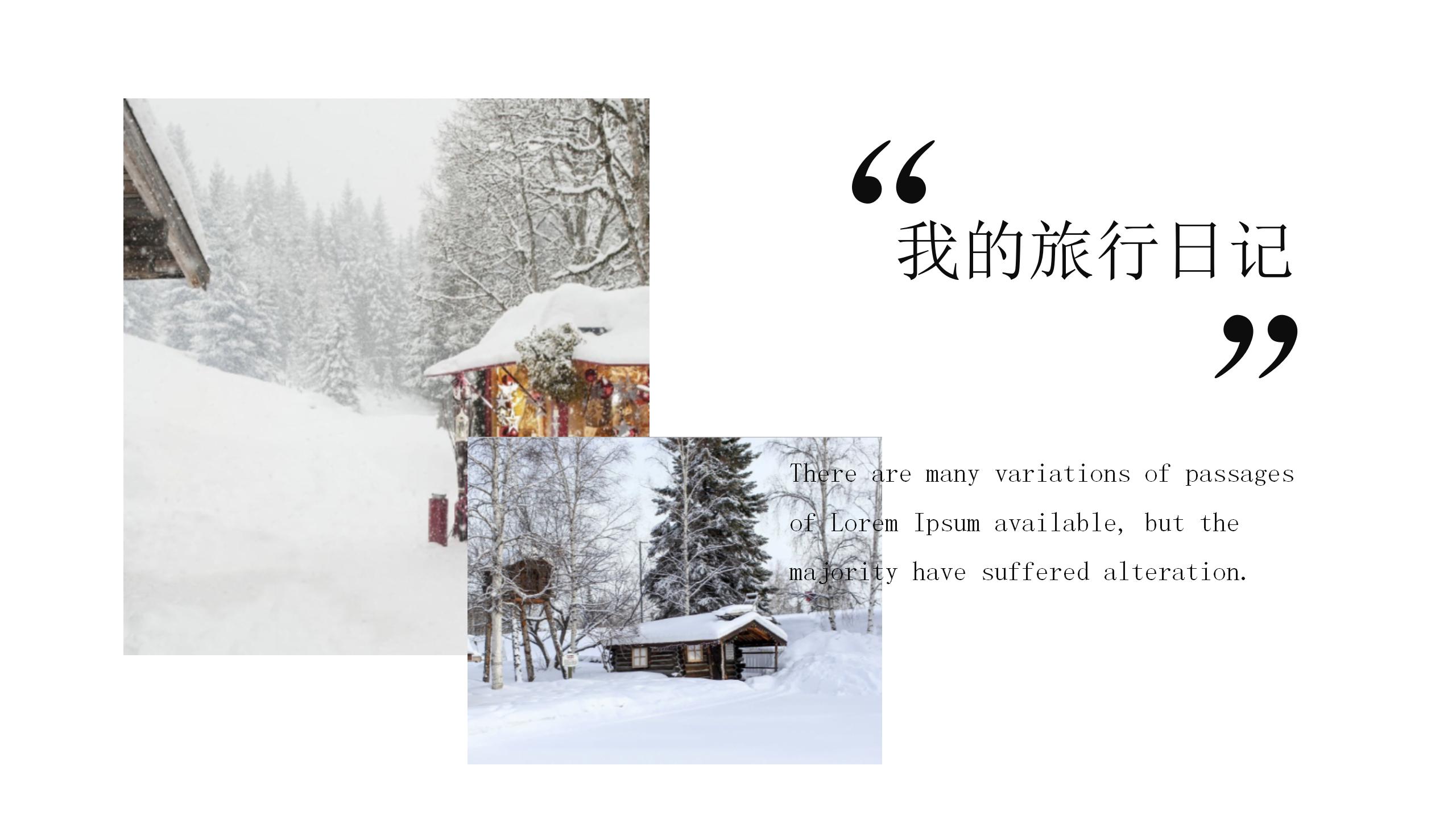 大气商务旅游项目策划ppt模板