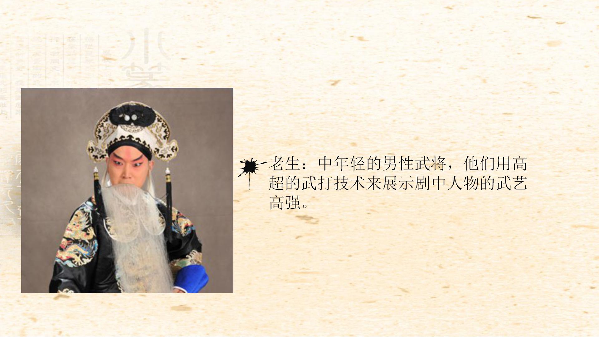 中国戏曲艺术推广ppt模板