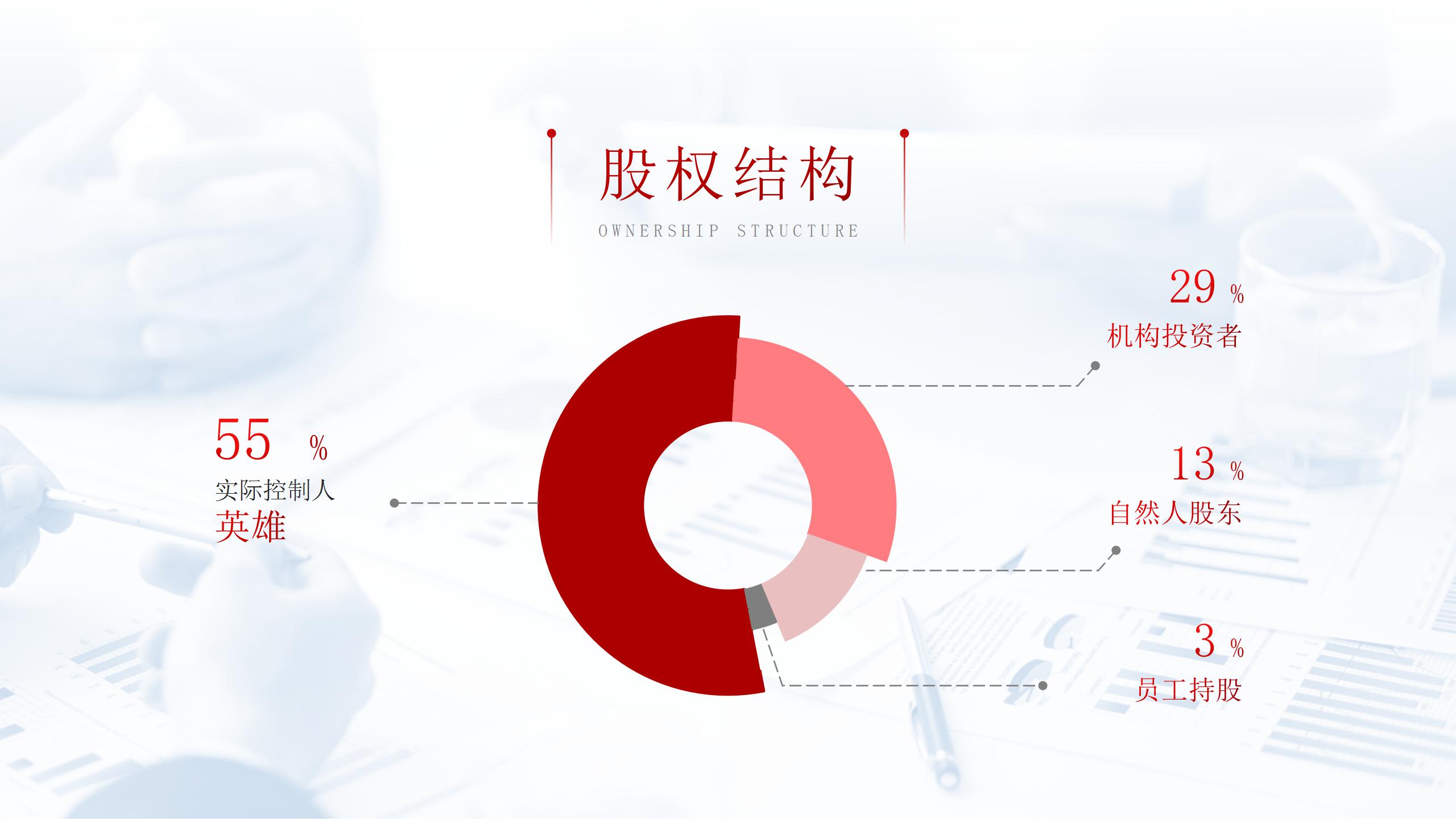高端红色商务企业介绍ppt模板