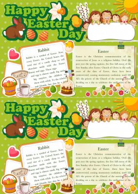 复活节手抄报