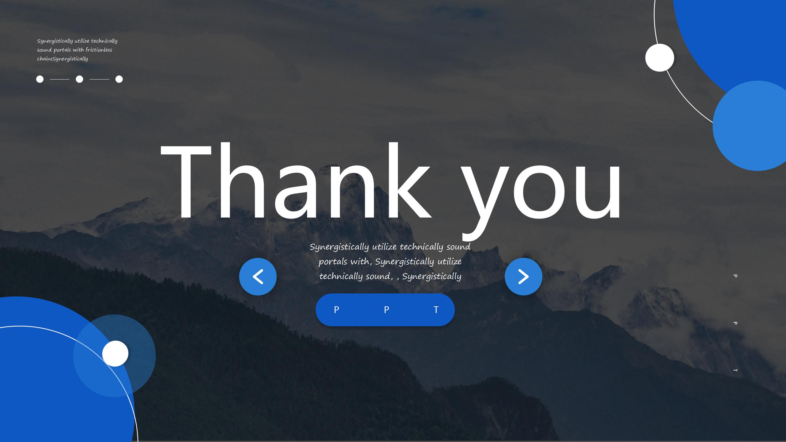 ios商务风工作总结ppt模板