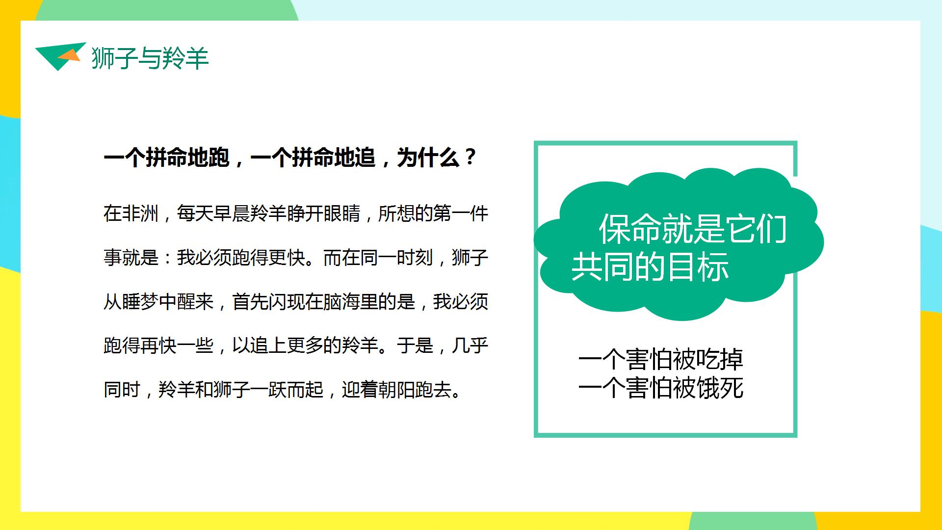 歌颂青春励志正能量ppt模板