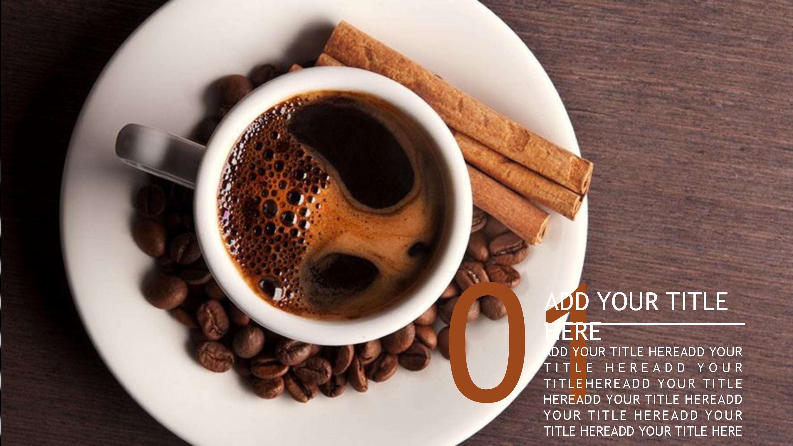 小清新文艺休闲时光ppt模板