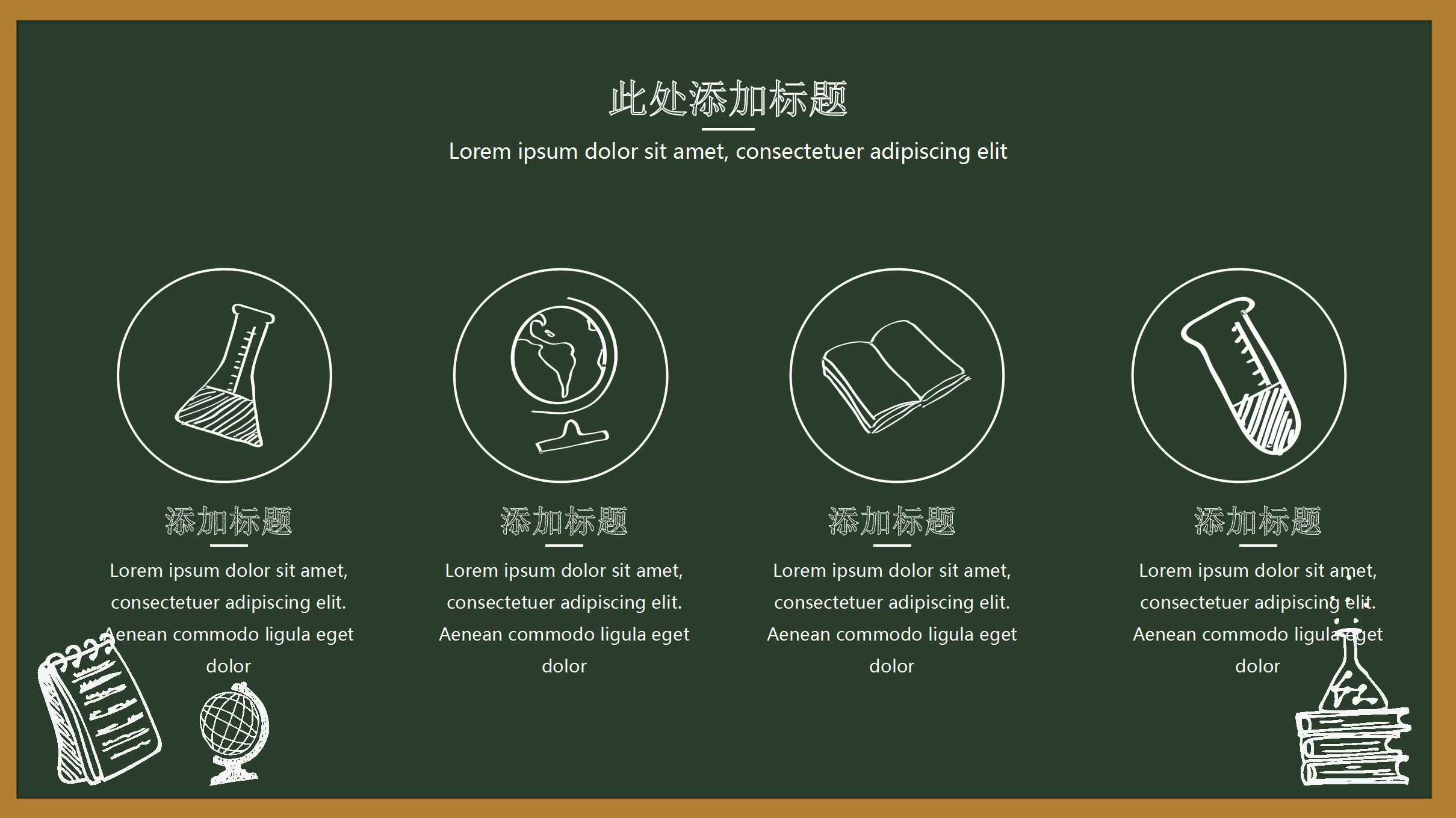 教育教学课堂说课ppt模板