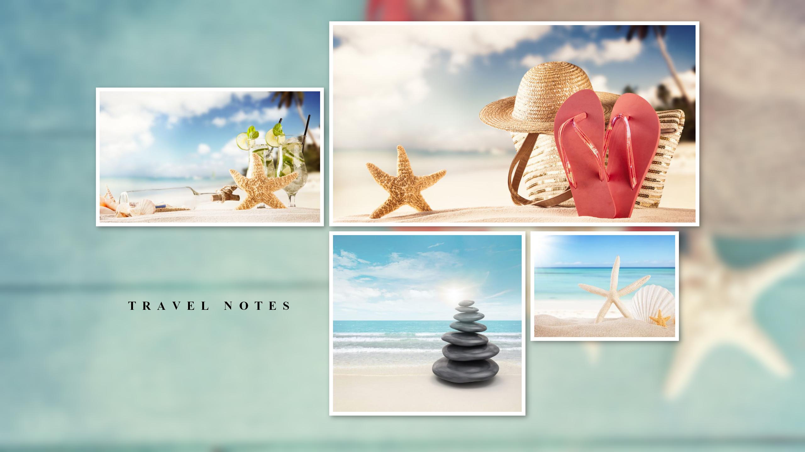 美好浪漫休闲假日ppt模板