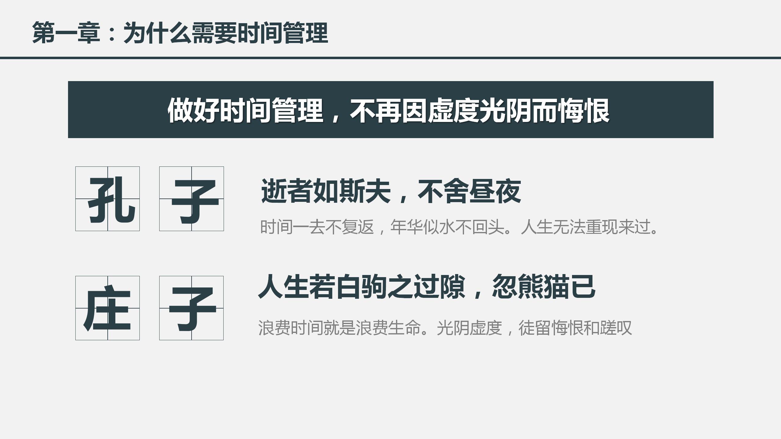 动态商务自我管理ppt制作模板