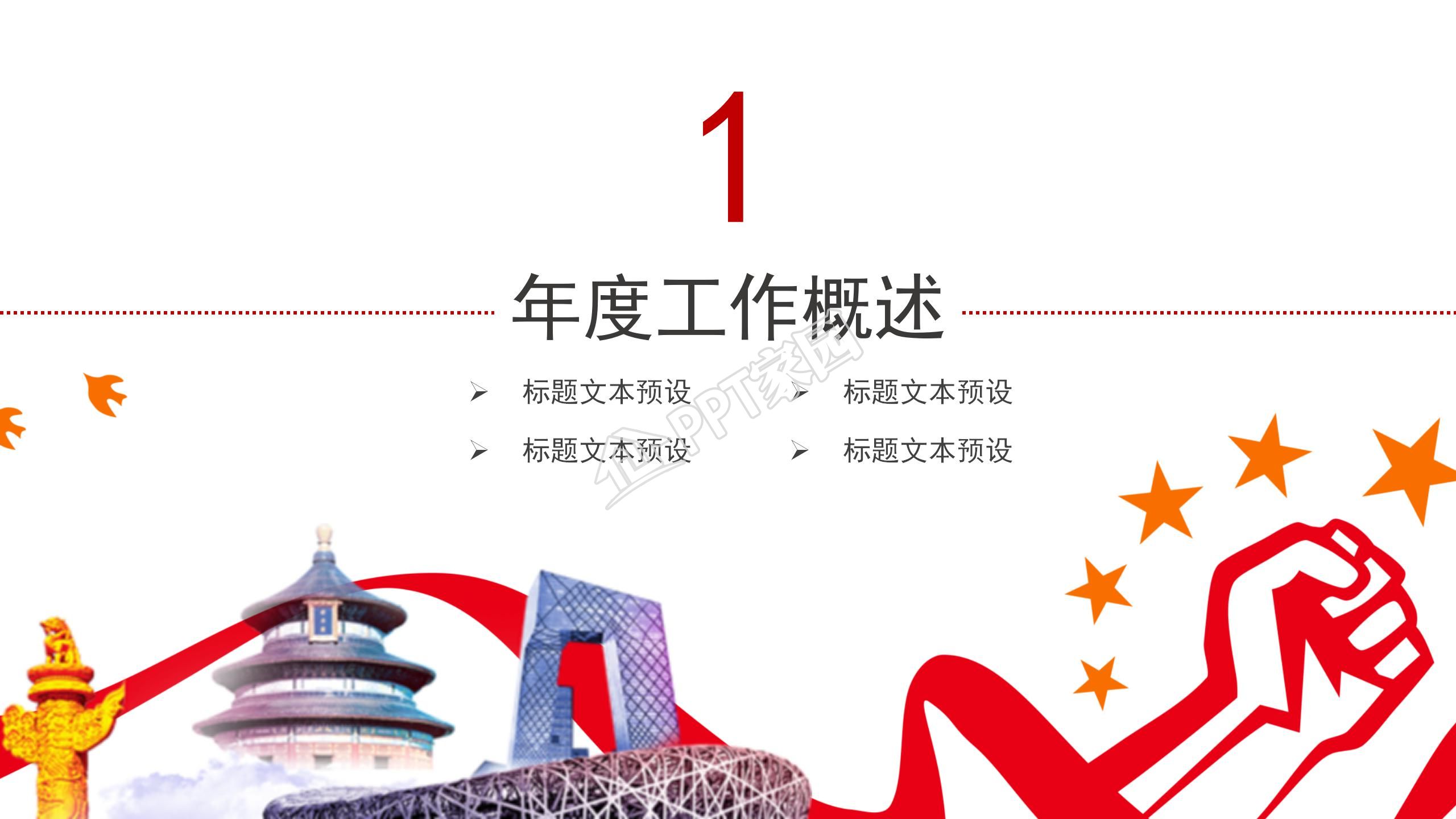 简约欢迎领导ppt模板