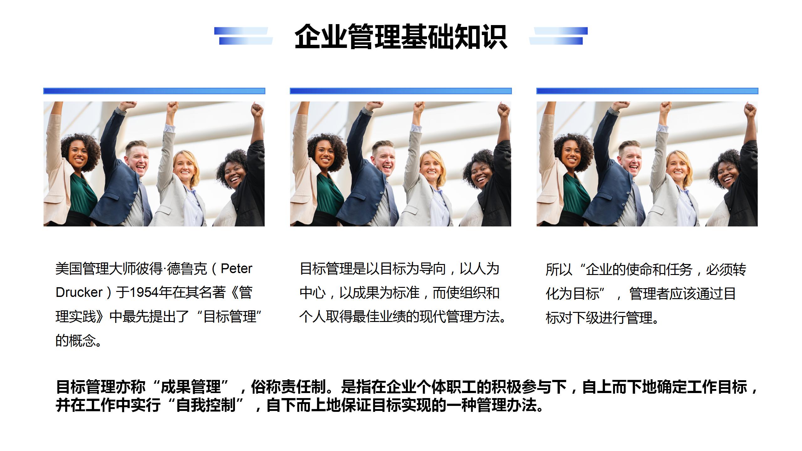 企业员工管理激励方案ppt模板