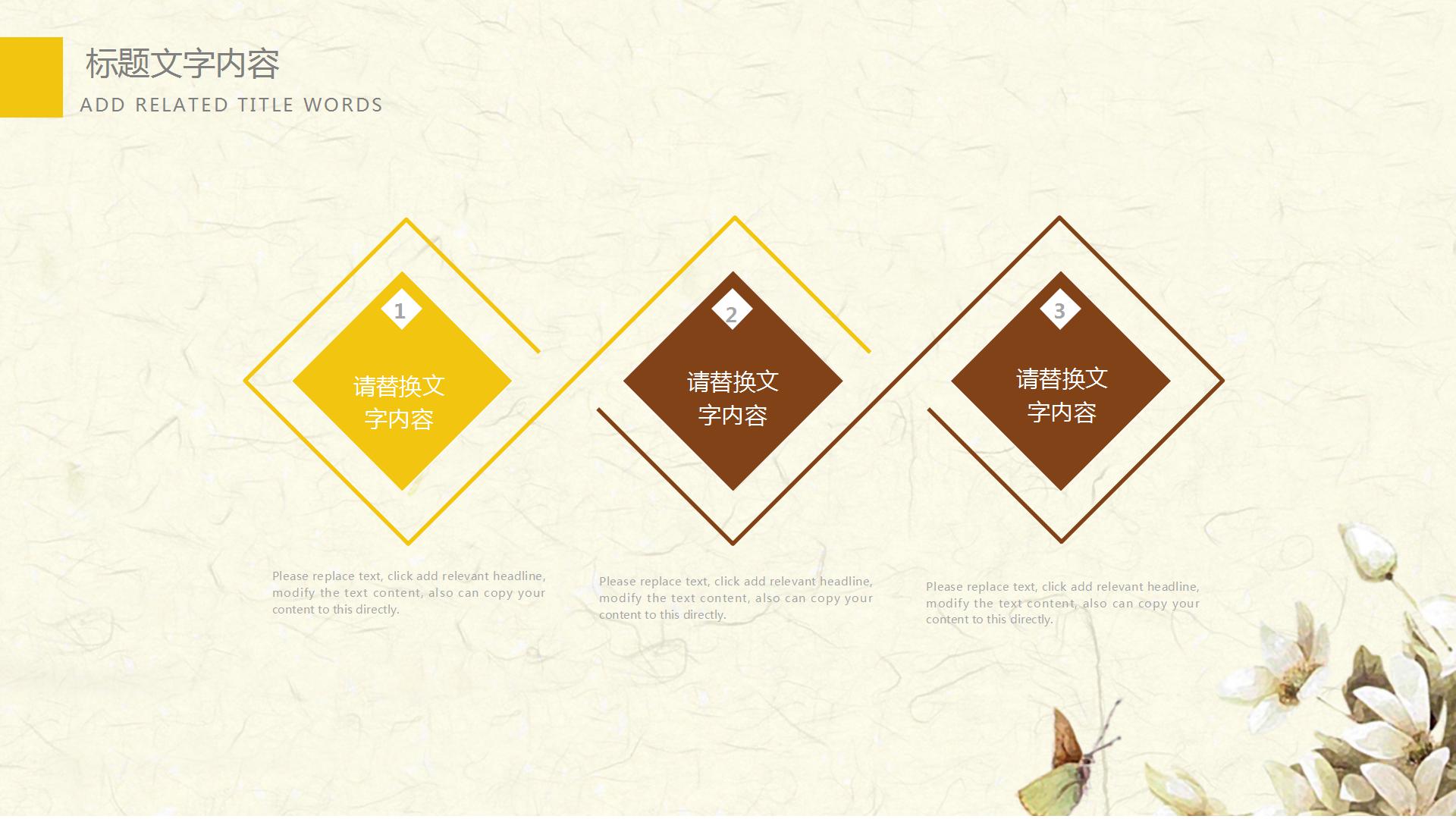 清爽野餐郊游ppt背景图片