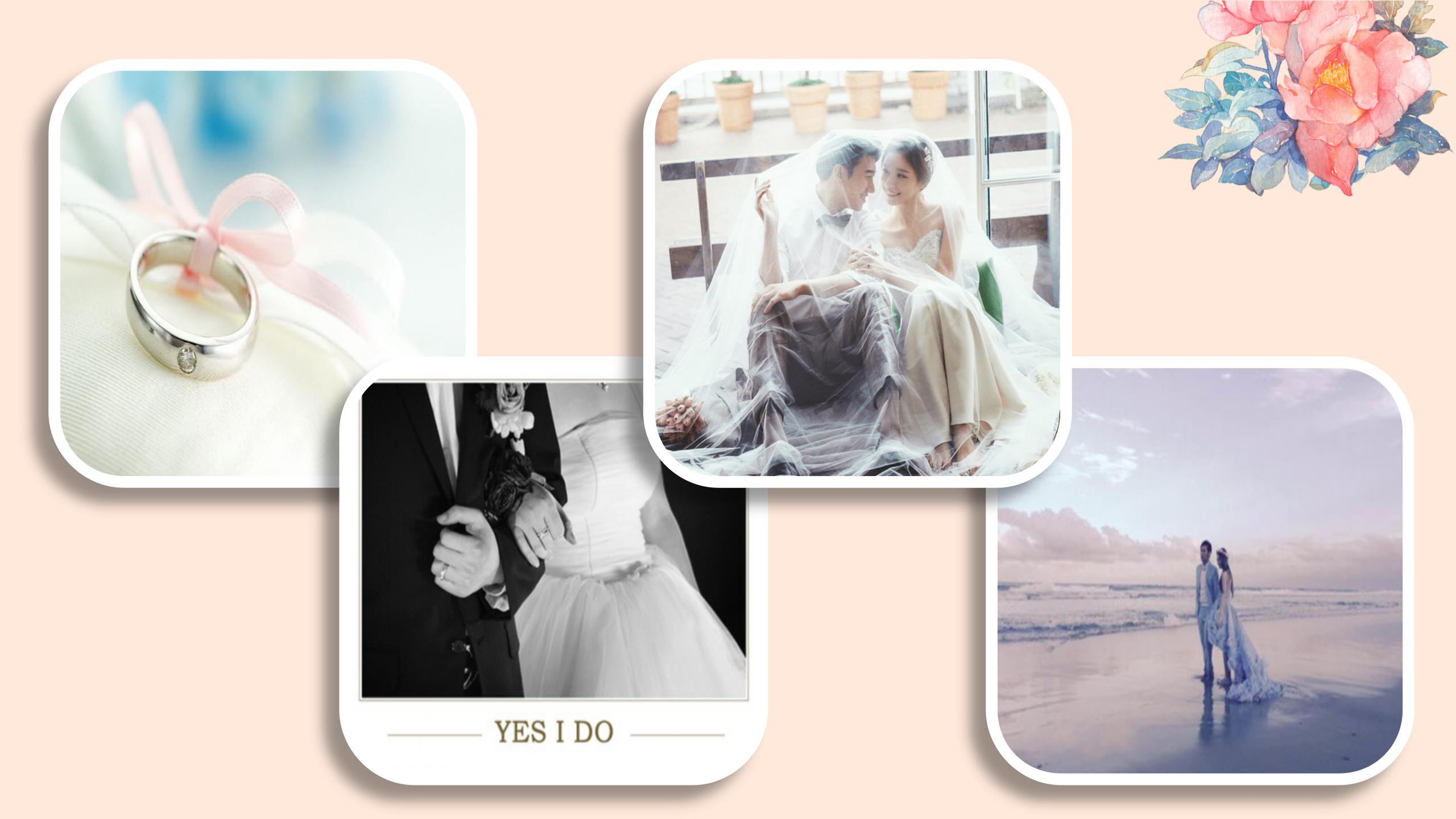 文艺爱情明信片ppt模板