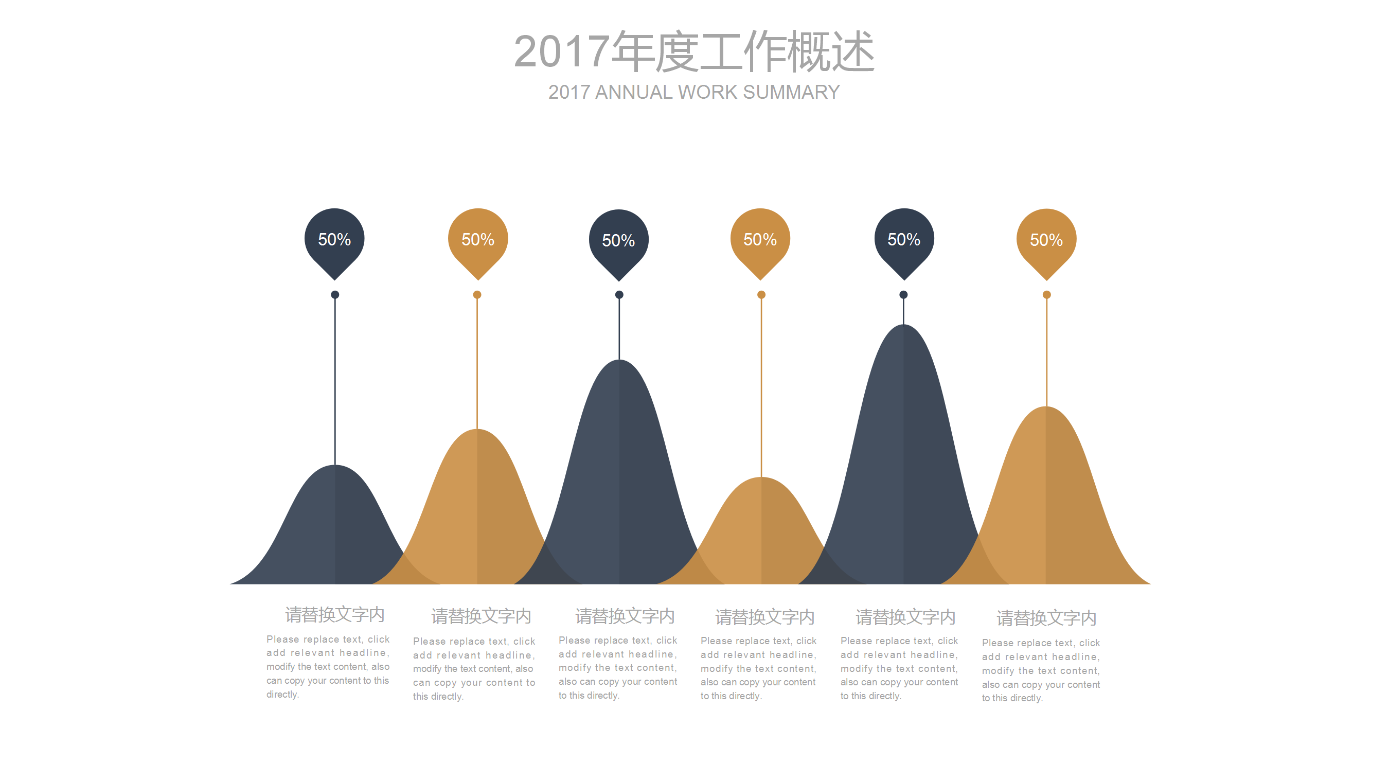 简洁商务会议交流ppt模板