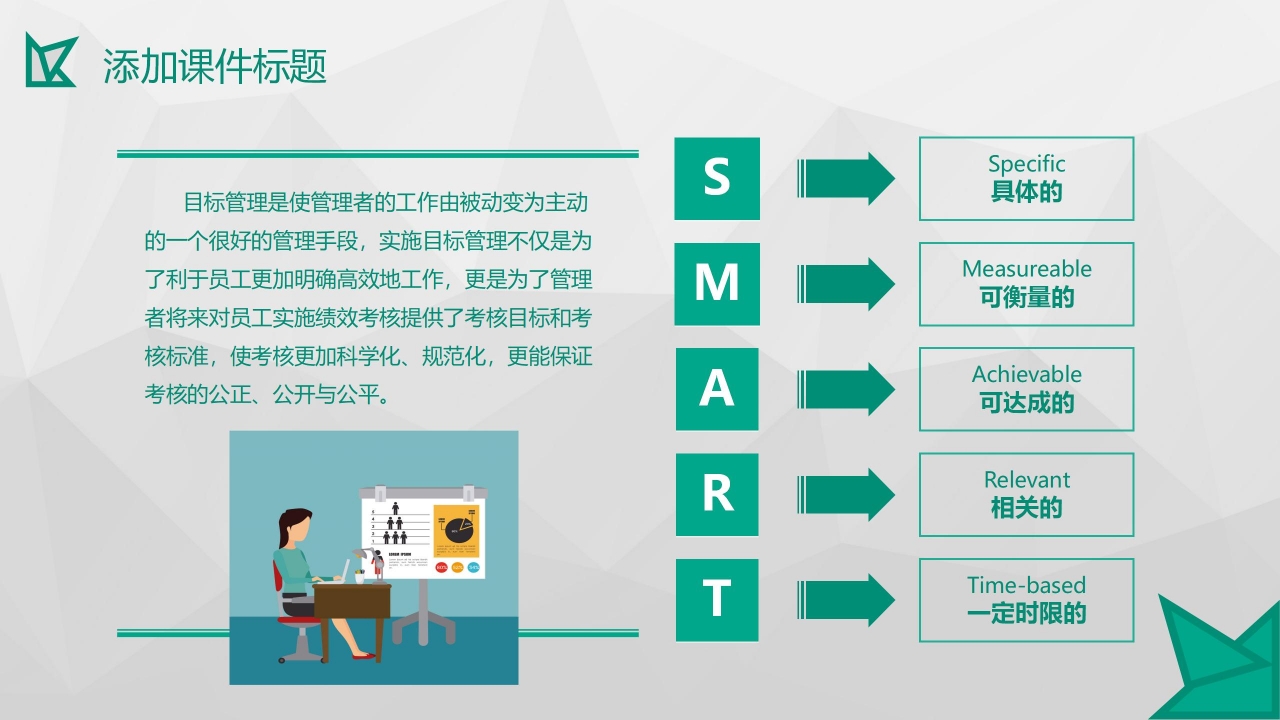 绿色简约教学培训讲座通用ppt模板